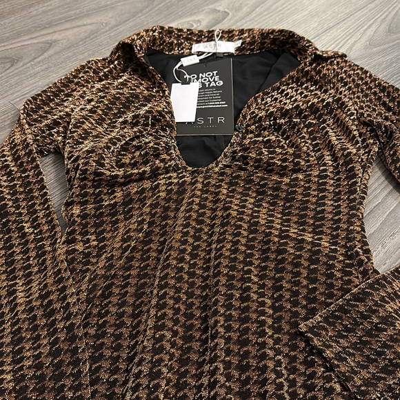 Copper Sparkly Dress - Picture 2 of 3